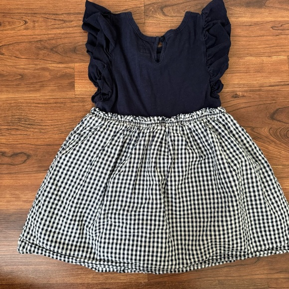 Gap | Toddler Ruffle Mix-Media Dress - Picture 5 of 7